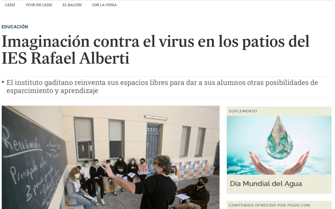 Noticia en el diario de Cádiz
