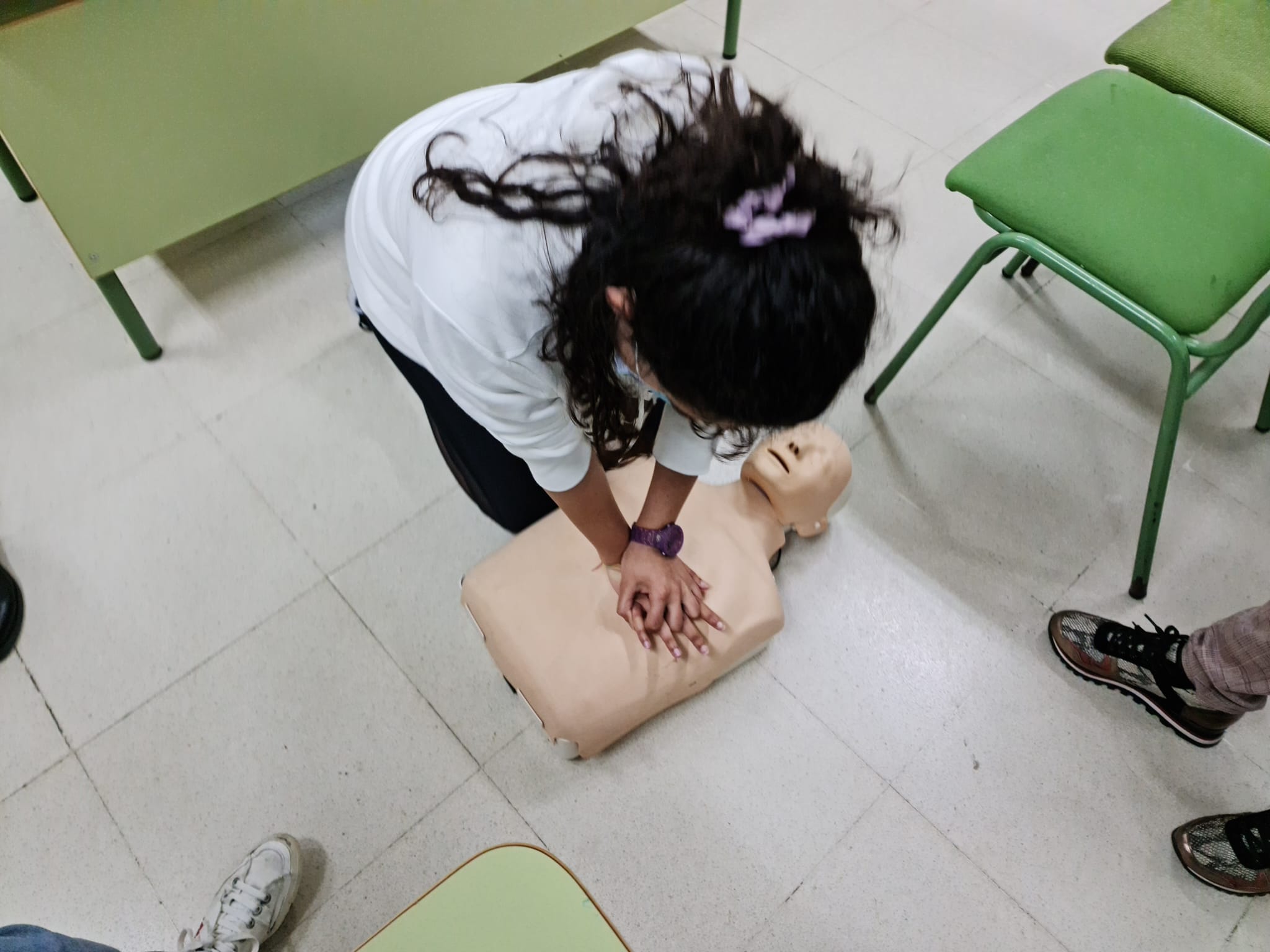 Curso de RCP y primeros auxilios