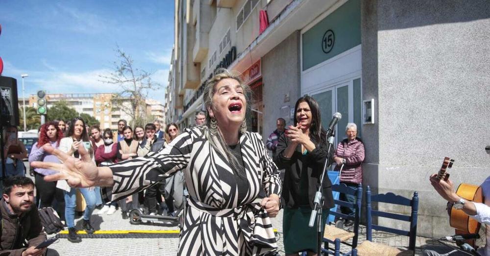 Acto del pueblo gitano