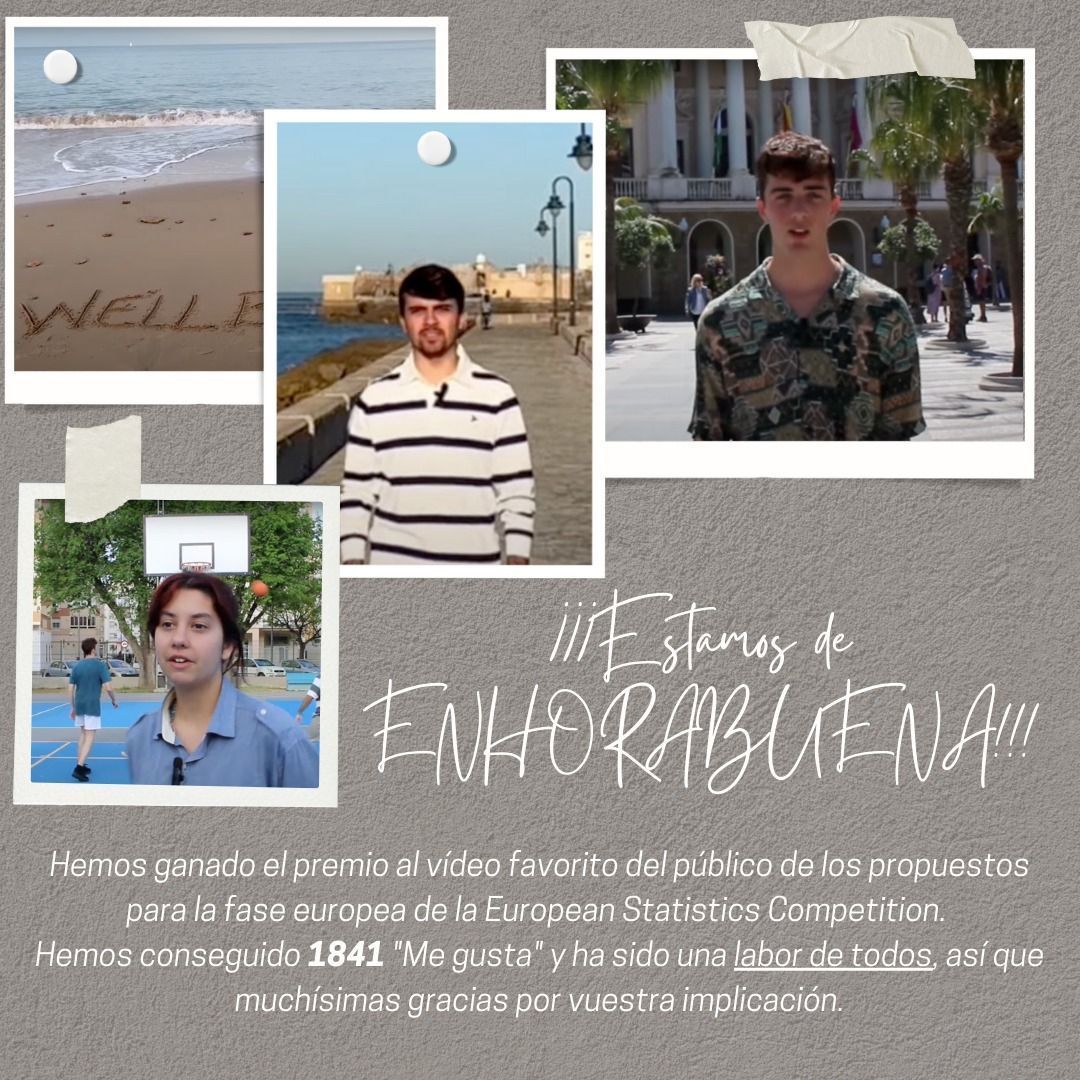 Ganadores al video favorito de la European Statistics Competition